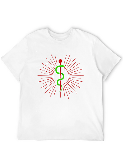 Caduceus T-Shirt - Medical Symbol Tee