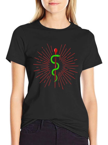 Caduceus T-Shirt - Medical Symbol Tee