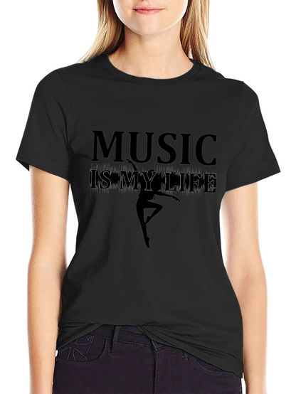 Music is My Life Graphic Tee
