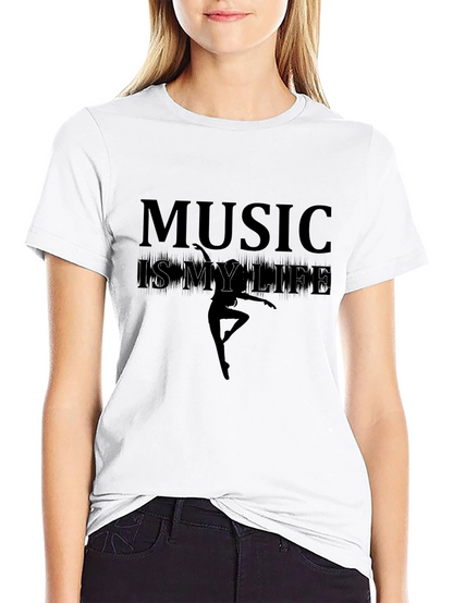 Music is My Life Graphic Tee