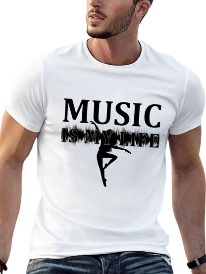 Music is My Life Graphic Tee