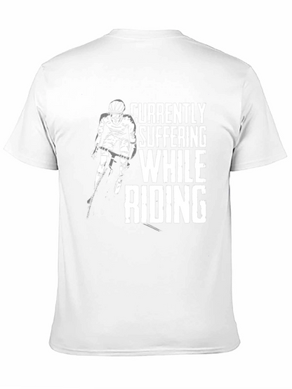 Suffering While Riding T-Shirt Black