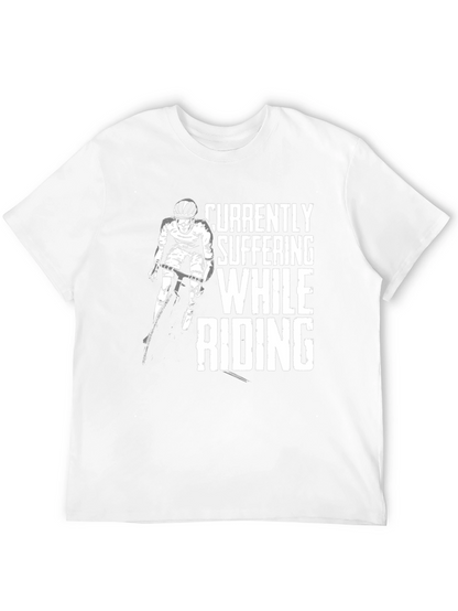 Suffering While Riding T-Shirt Black
