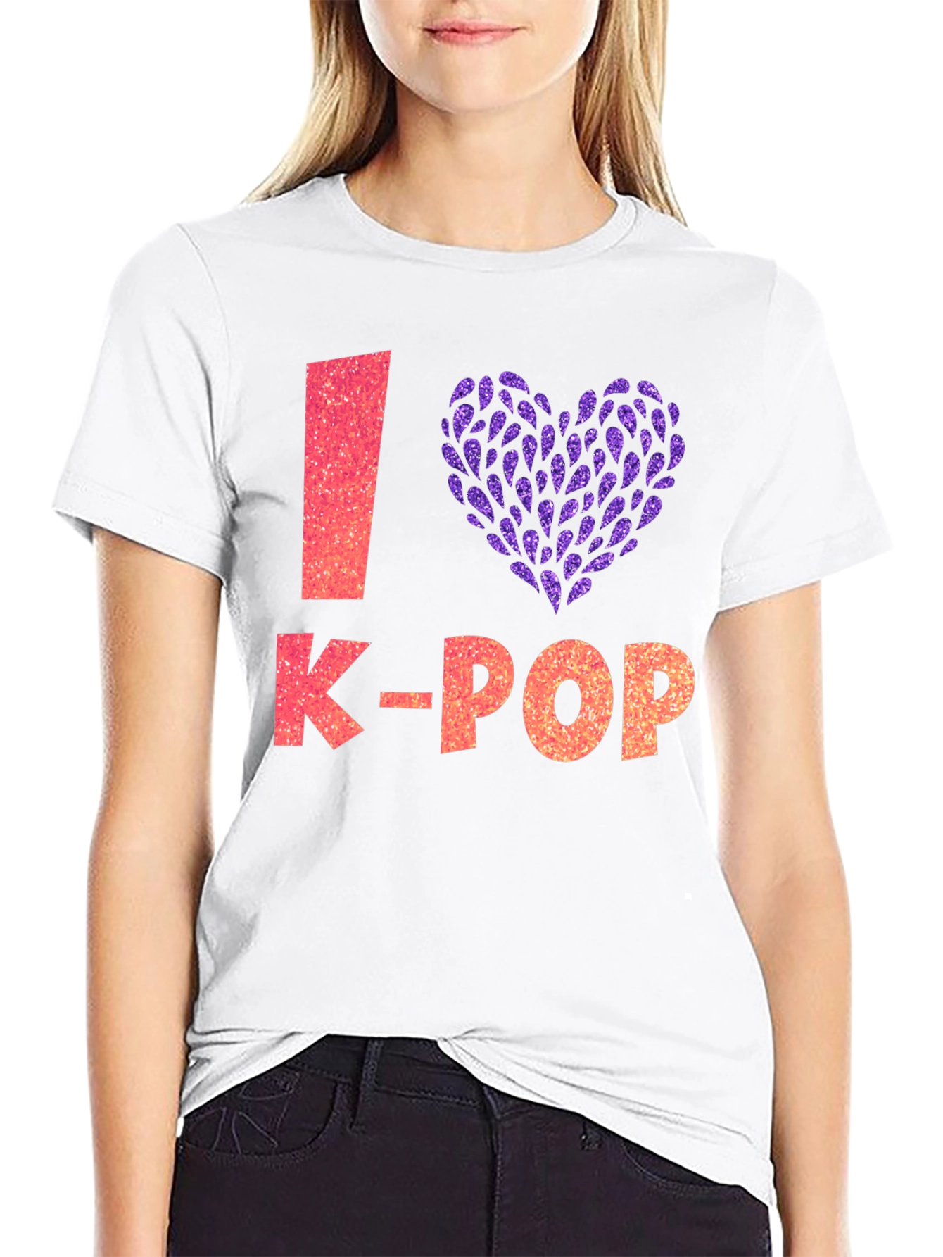 I Heart K-Pop Graphic Tee
