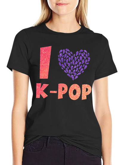 I Heart K-Pop Graphic Tee