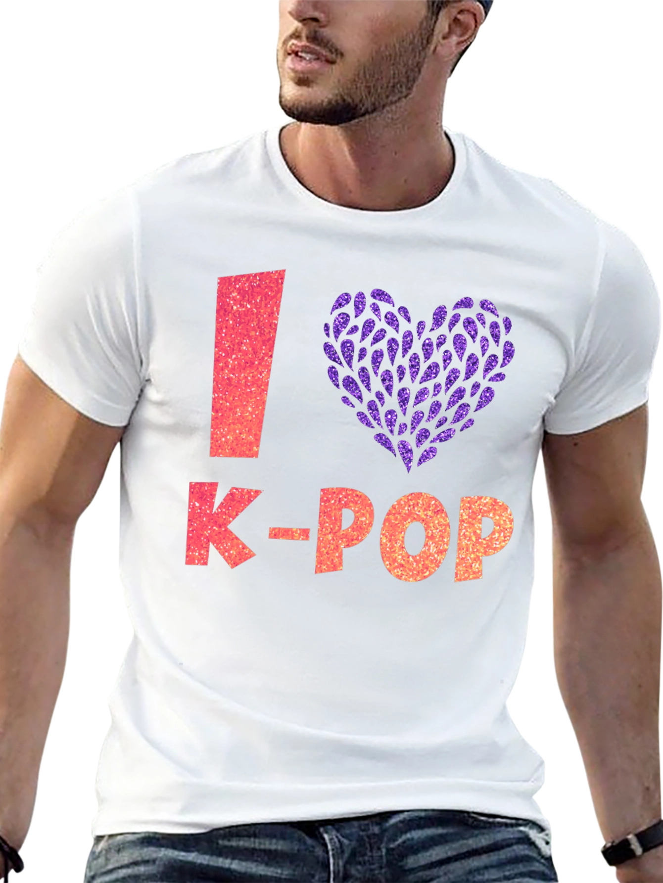 I Heart K-Pop Graphic Tee