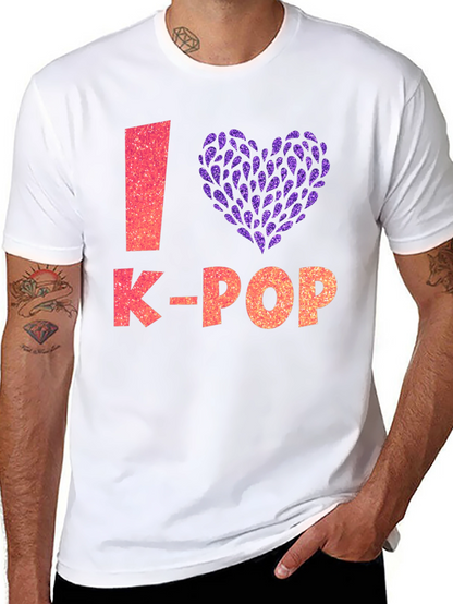 I Heart K-Pop Graphic Tee
