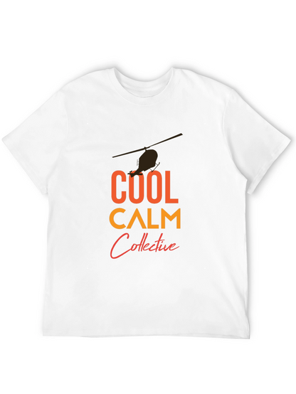 Cool Calm Collective T-Shirt - Helicopter Graphic