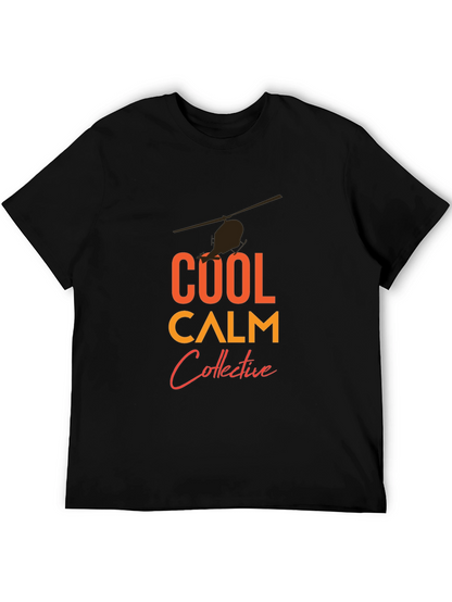 Cool Calm Collective T-Shirt - Helicopter Graphic
