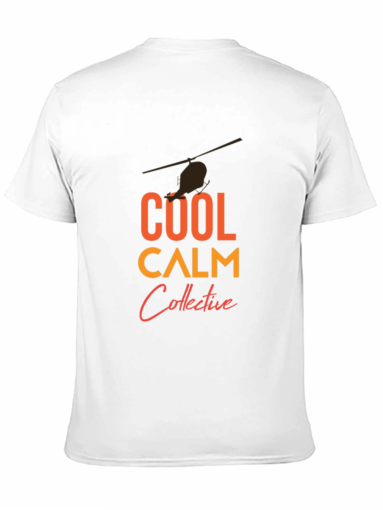 Cool Calm Collective T-Shirt - Helicopter Graphic