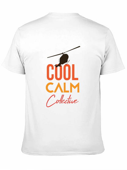 Cool Calm Collective T-Shirt - Helicopter Graphic