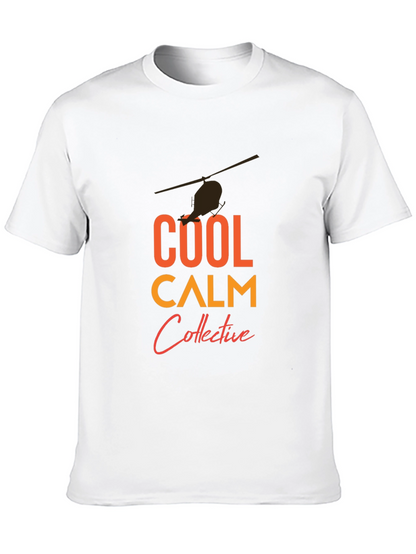 Cool Calm Collective T-Shirt - Helicopter Graphic
