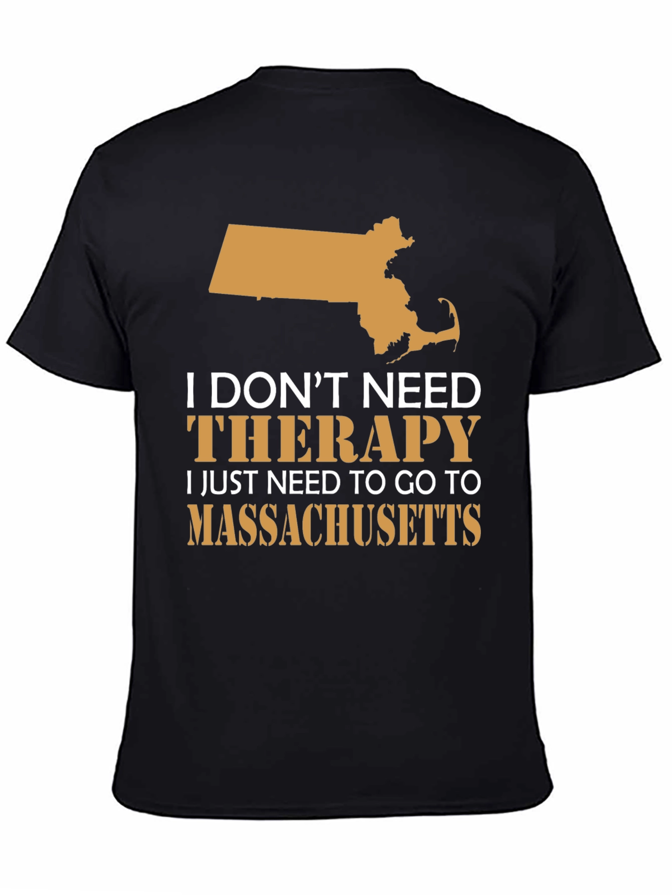 Massachusetts Therapy T-Shirt - State Pride Tee