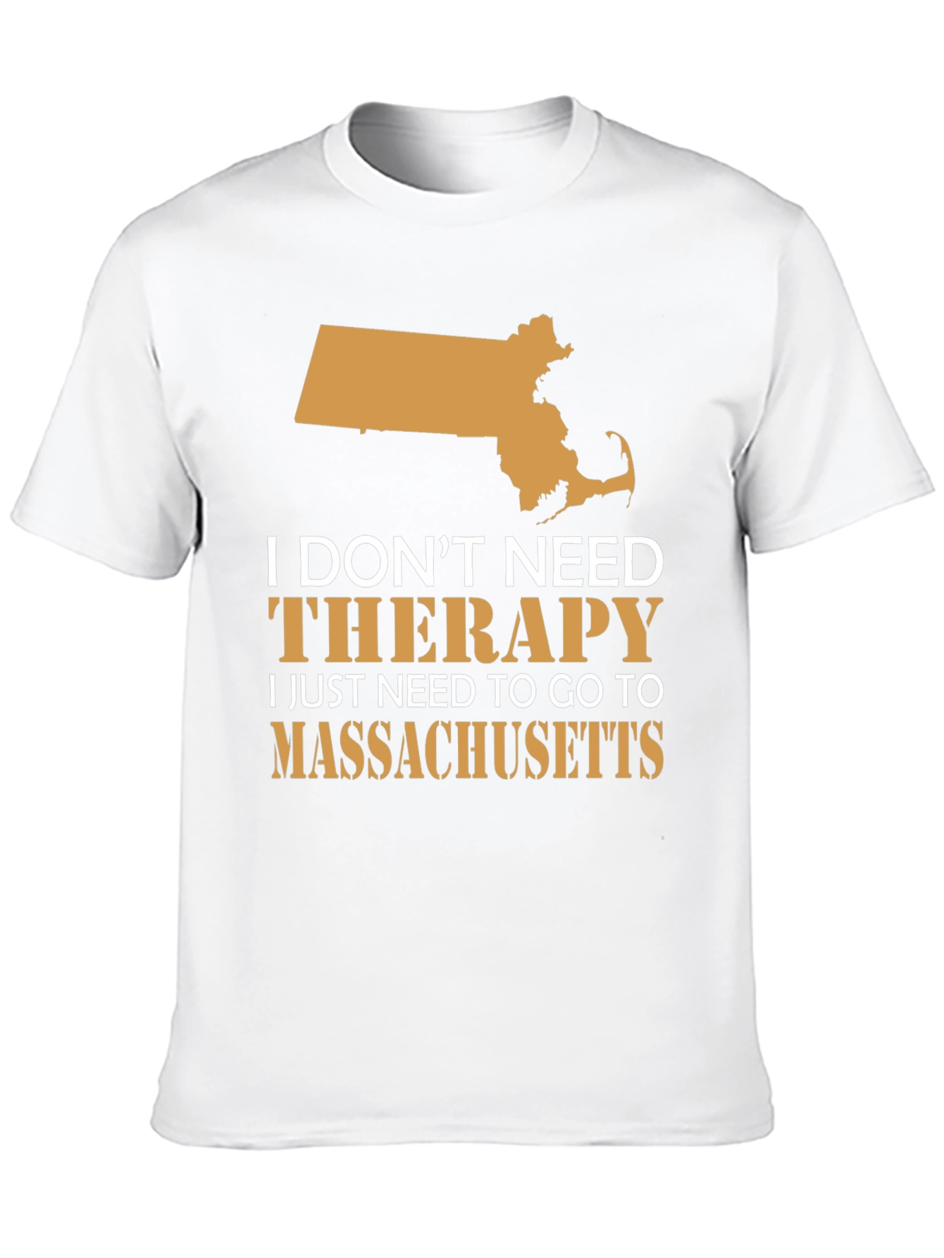 Massachusetts Therapy T-Shirt - State Pride Tee