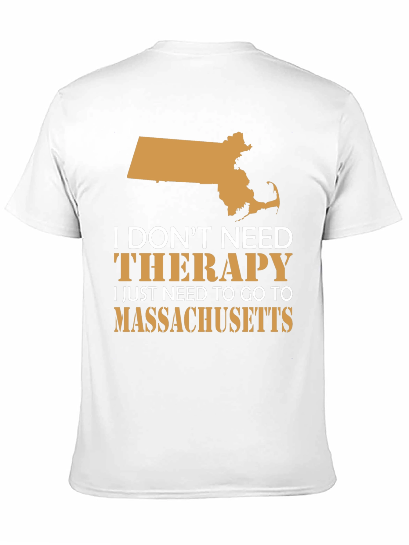 Massachusetts Therapy T-Shirt - State Pride Tee