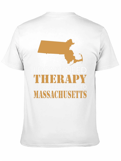 Massachusetts Therapy T-Shirt - State Pride Tee