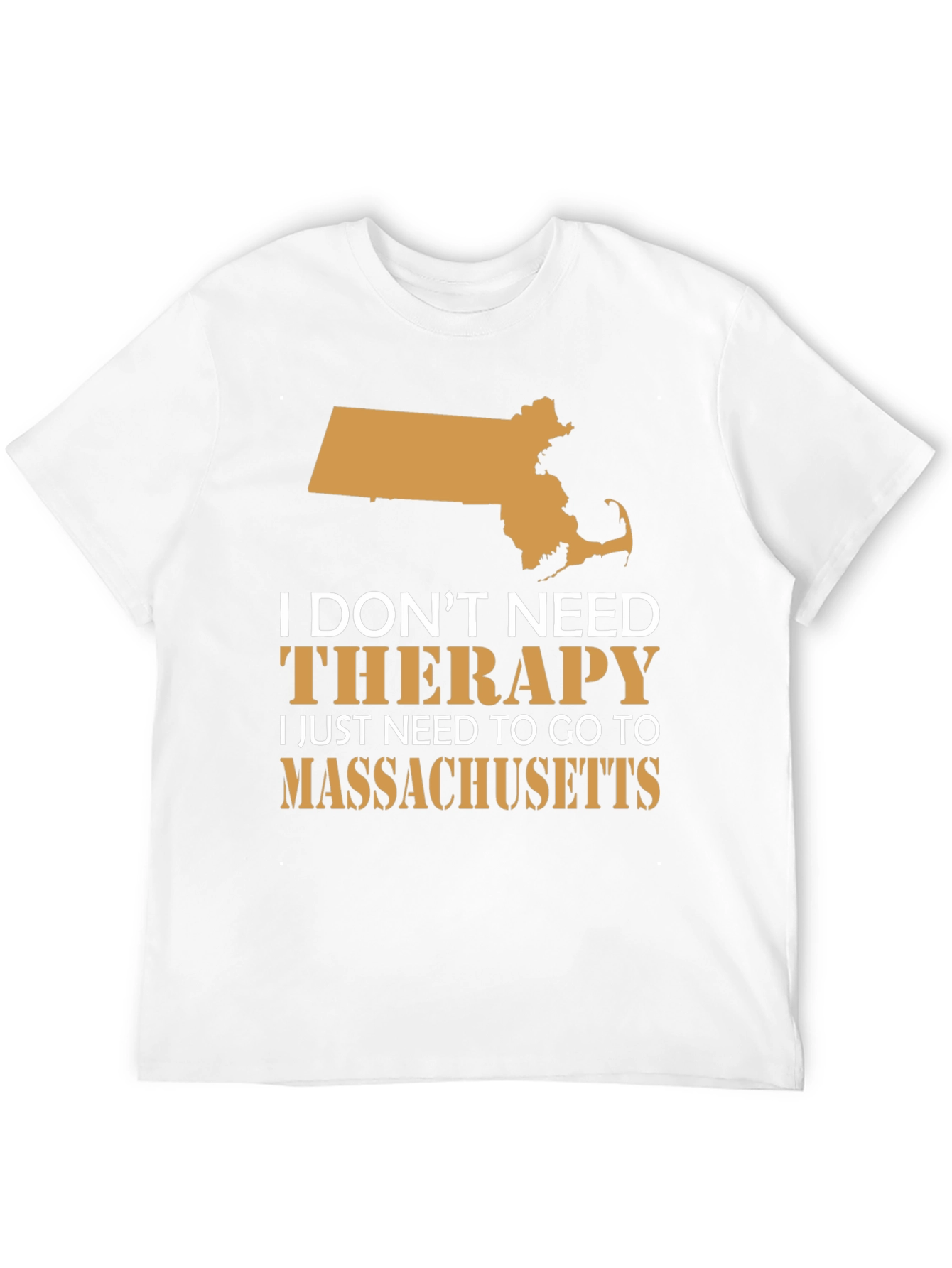 Massachusetts Therapy T-Shirt - State Pride Tee