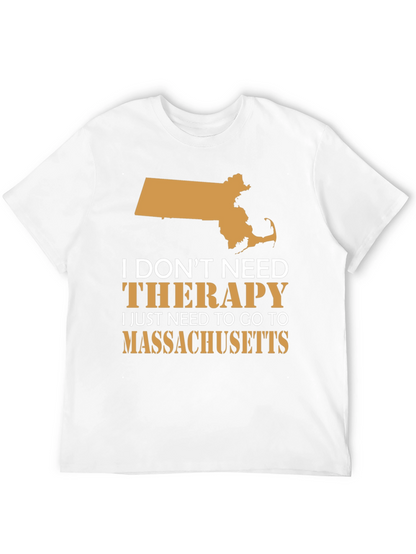 Massachusetts Therapy T-Shirt - State Pride Tee