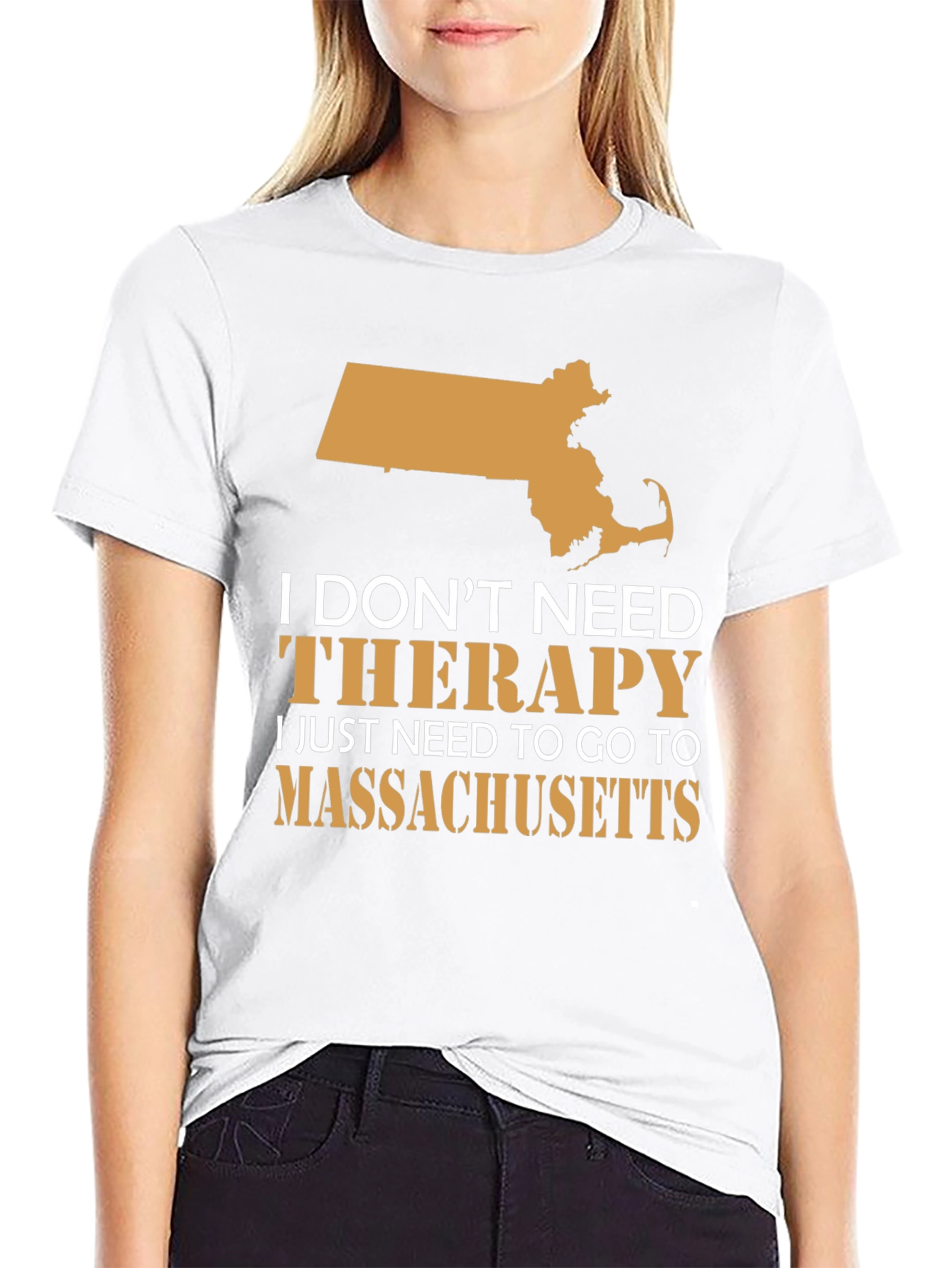 Massachusetts Therapy T-Shirt - State Pride Tee
