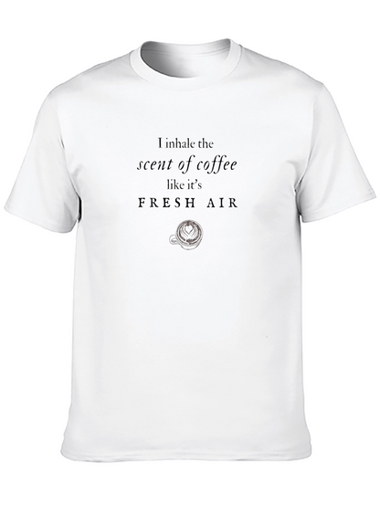 Coffee Lovers T-Shirt: Inhale the Scent