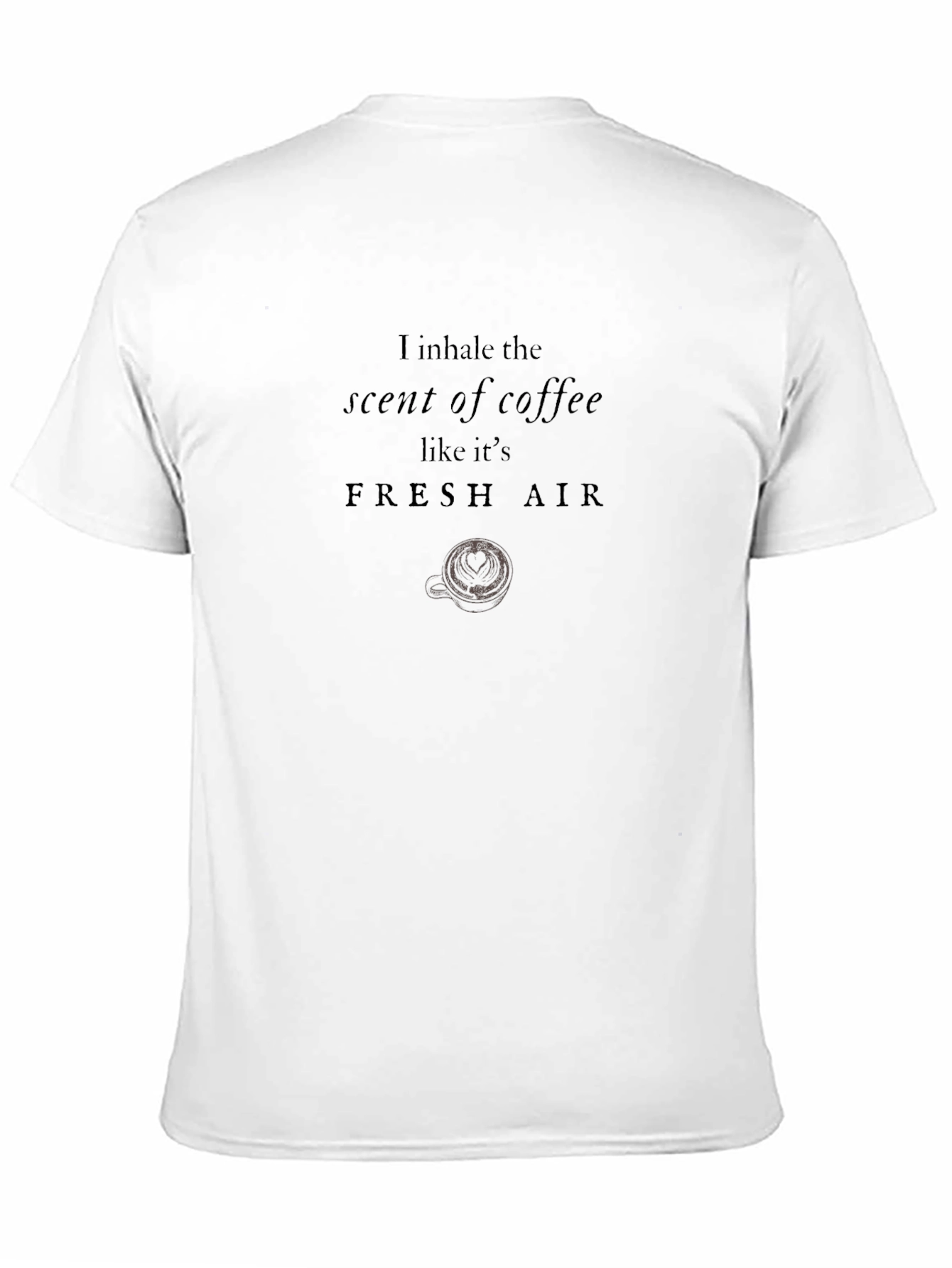 Coffee Lovers T-Shirt: Inhale the Scent