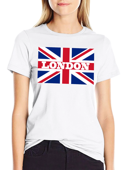 London UK Flag Graphic T-Shirt
