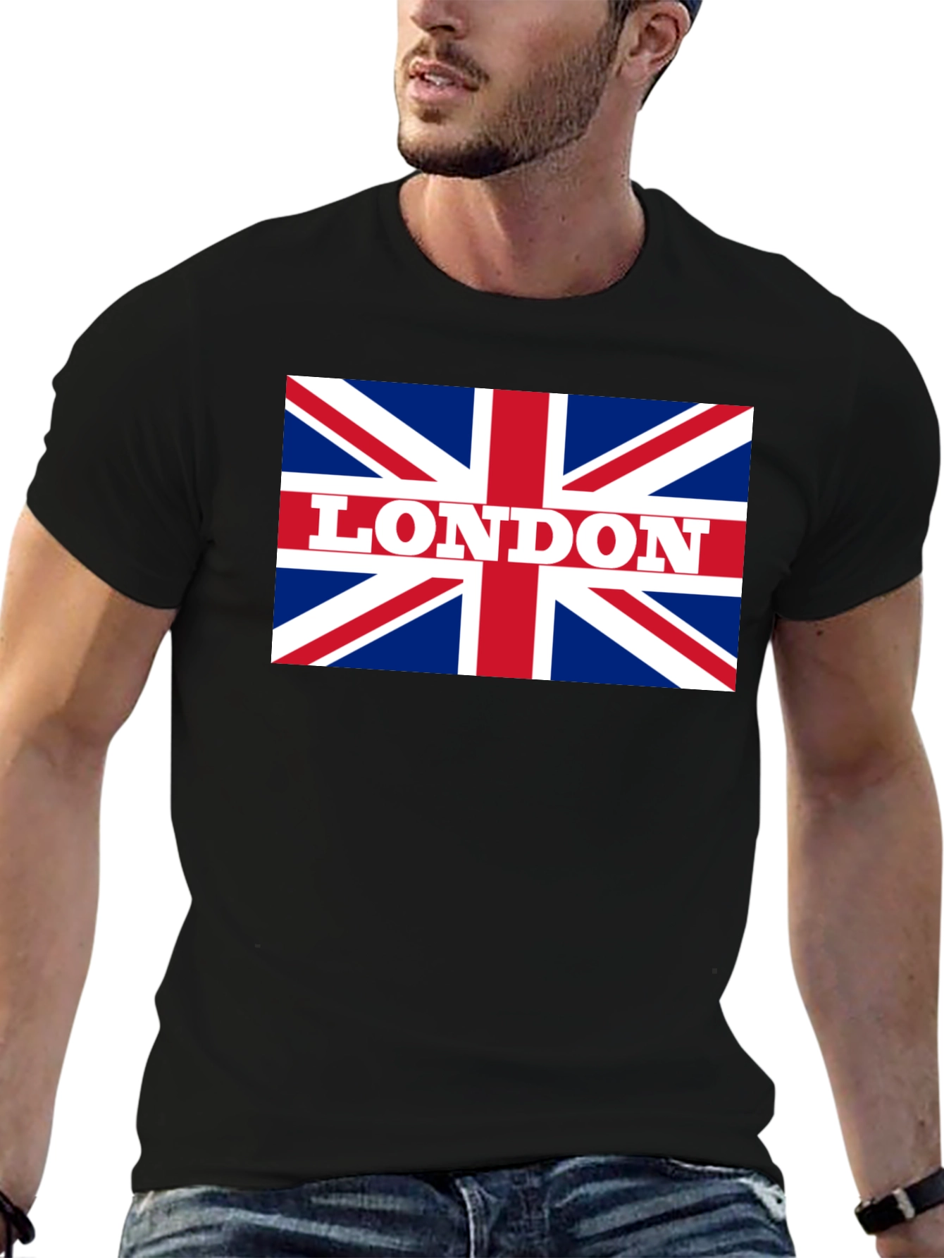 London UK Flag Graphic T-Shirt