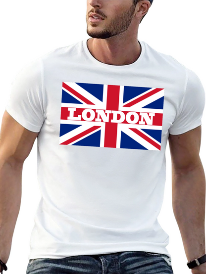 London UK Flag Graphic T-Shirt