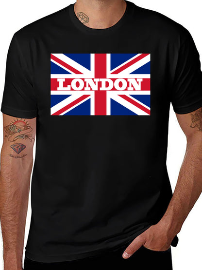 London UK Flag Graphic T-Shirt