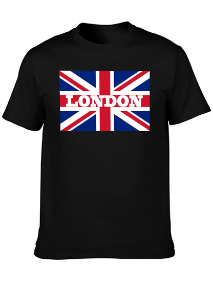 London UK Flag Graphic T-Shirt