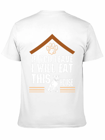 Funny Dog Eat House T-Shirt