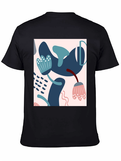 Abstract Art Black T-Shirt