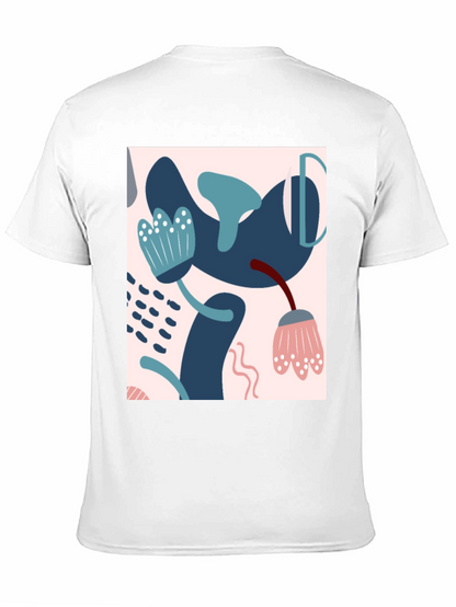 Abstract Art Black T-Shirt