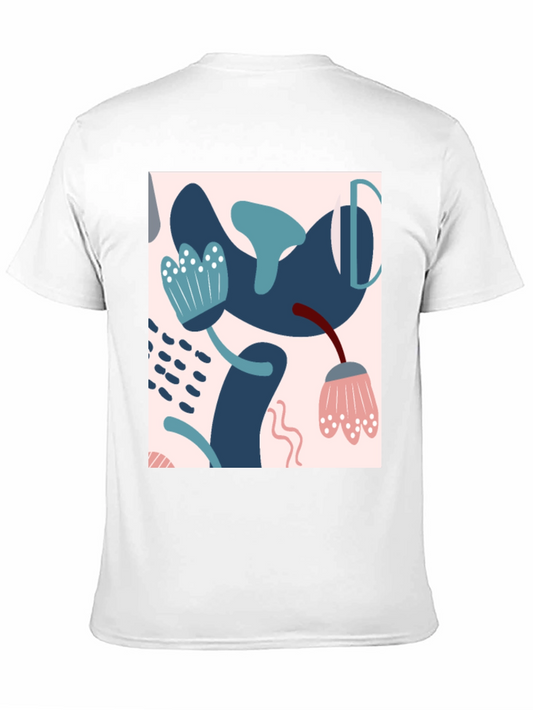 Abstract Art Black T-Shirt