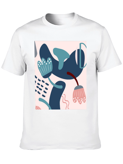 Abstract Art Black T-Shirt