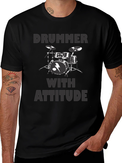 Drummer With Attitude T-Shirt