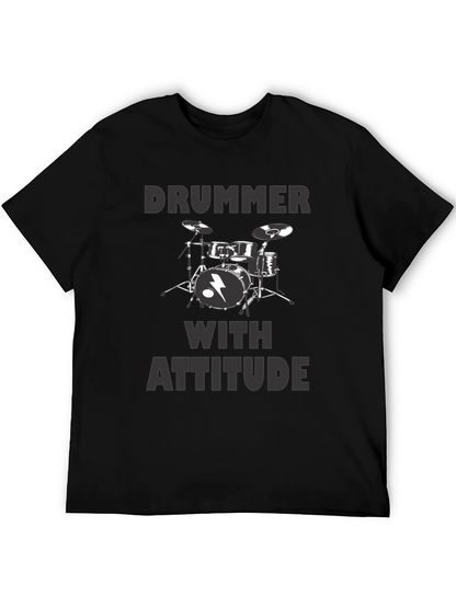 Drummer With Attitude T-Shirt