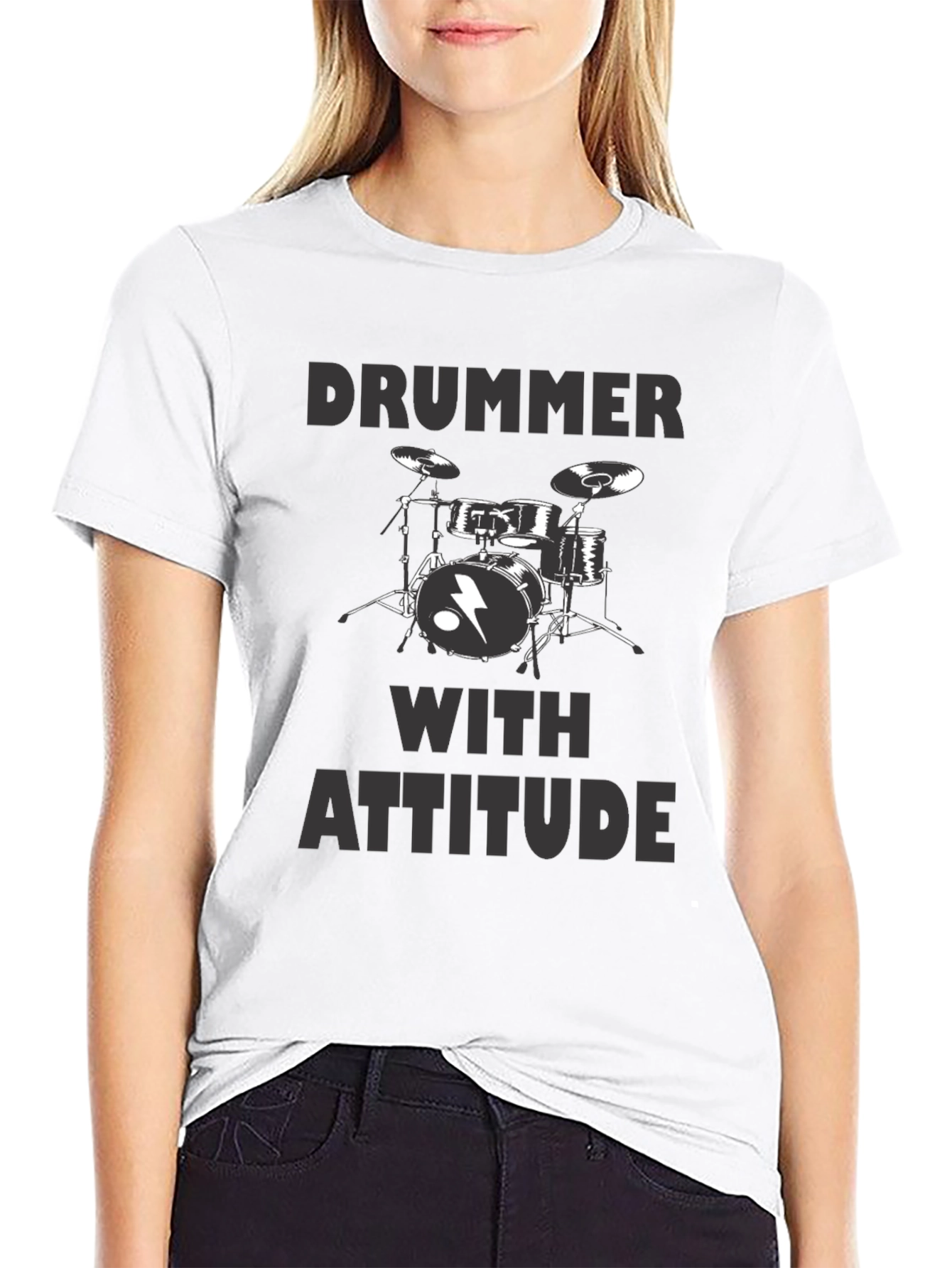 Drummer With Attitude T-Shirt