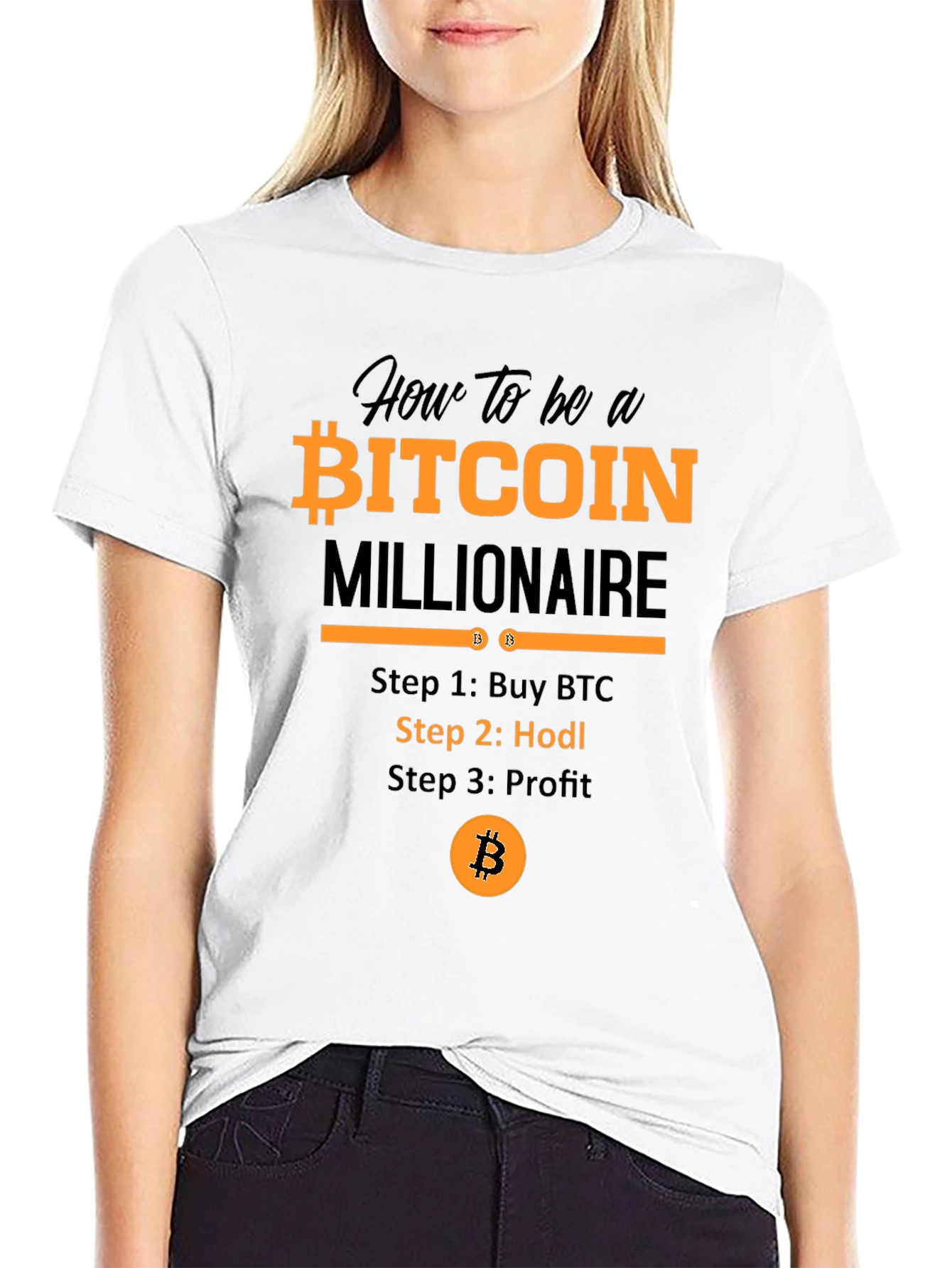 Bitcoin Millionaire T-Shirt - Hodl Crypto Tee