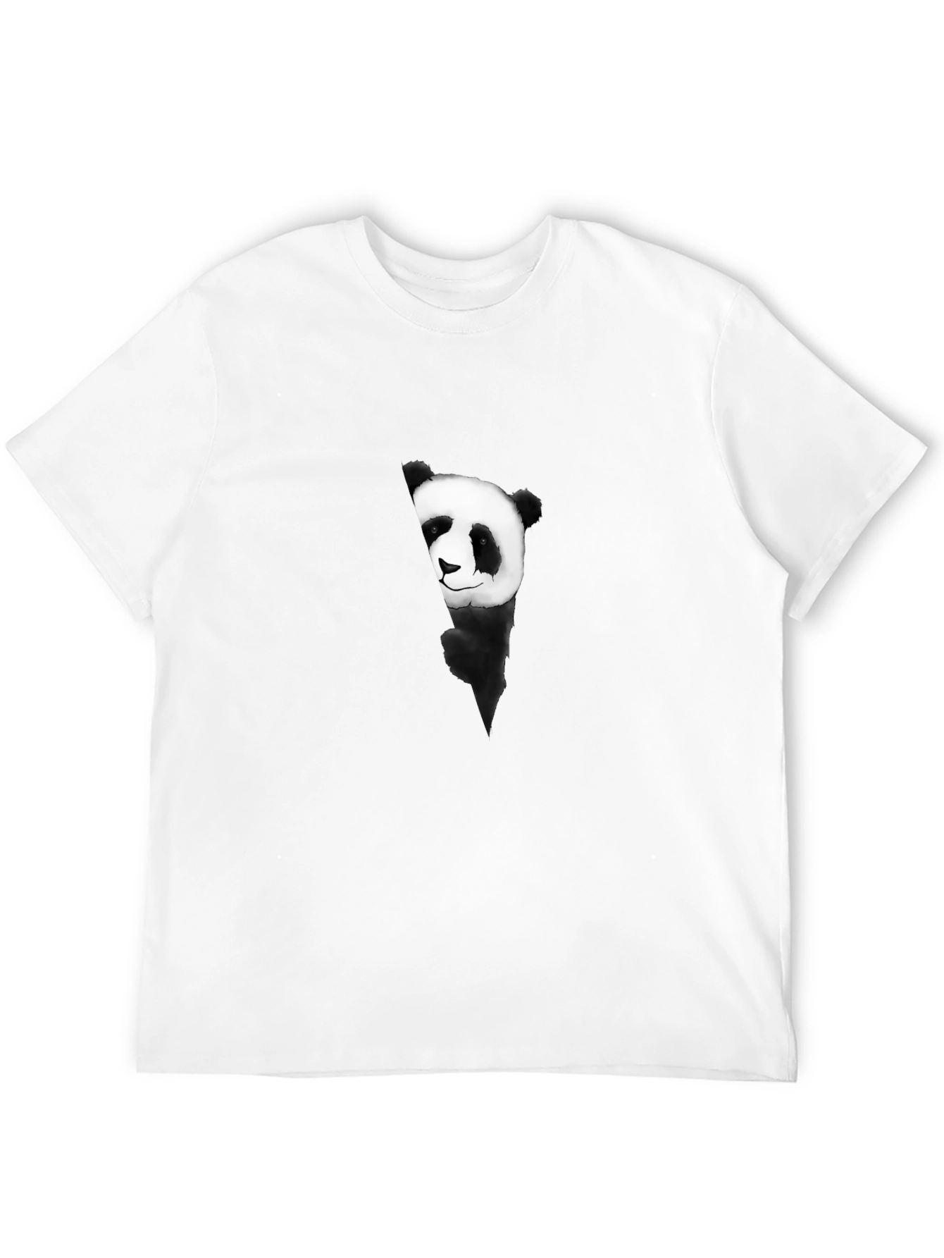 Panda Graphic Black T-Shirt