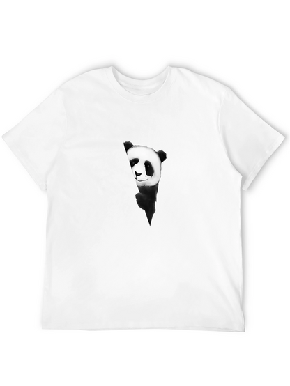 Panda Graphic Black T-Shirt