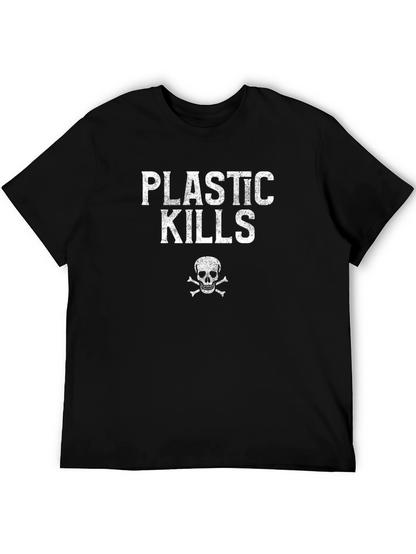 Plastic Kills T-Shirt - Environmental Awareness Tee