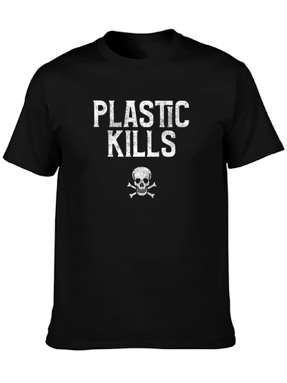 Plastic Kills T-Shirt - Environmental Awareness Tee