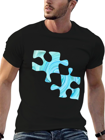 Puzzle Piece T-Shirt - Unique Design