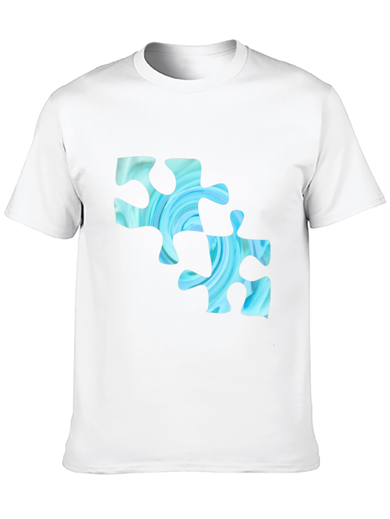 Puzzle Piece T-Shirt - Unique Design