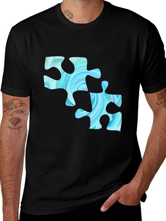 Puzzle Piece T-Shirt - Unique Design