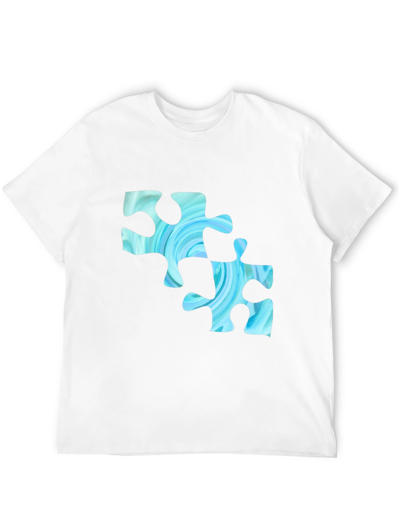 Puzzle Piece T-Shirt - Unique Design
