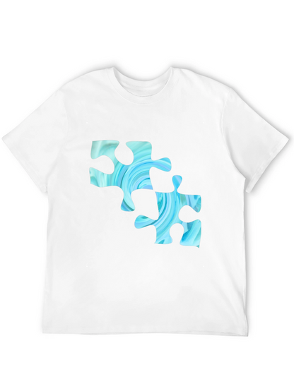 Puzzle Piece T-Shirt - Unique Design