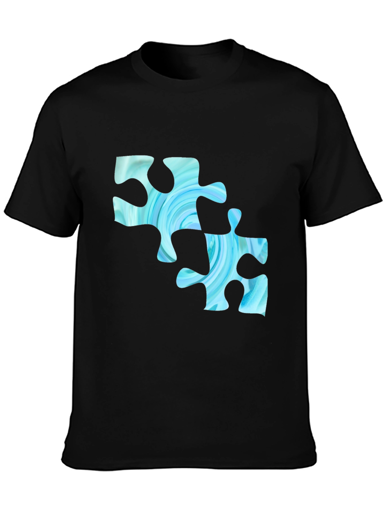 Puzzle Piece T-Shirt - Unique Design