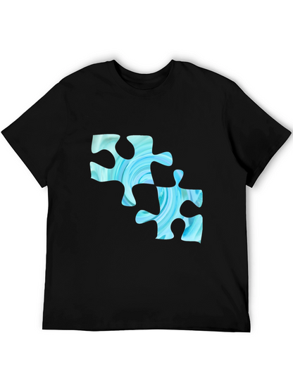 Puzzle Piece T-Shirt - Unique Design